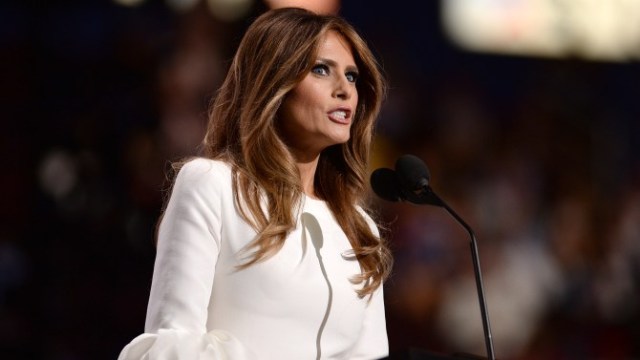 OH: Donald Trump and Melania Trump At RNC - Day 1