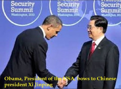 Obama-bows-to-Chinese-President-Xi-Jinping
