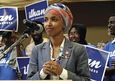 omar racist and anti semite and rep and muslim