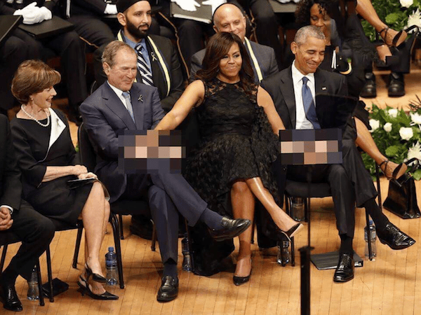 Michelles-hands-on-laps-of-Barack-and-George-W.-Bush-June-2016