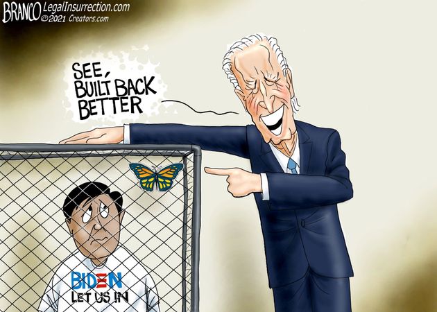 Biden fascist with cages