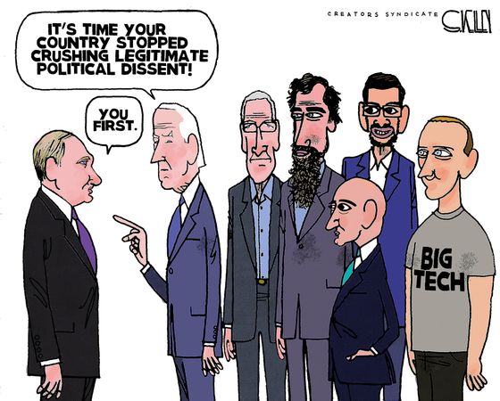 Biden crushing dissent