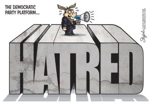 democrat platform hatred